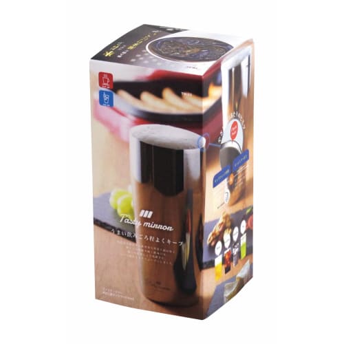 Kakusei Vacuum Double-Sided Tumbler, 630ml, Silver, Mirror-Finished Edges, Lip-Fitting Shape, Smooth Mouthfeel, Keeps Drinks Hot or Cold, Tasty Mirror