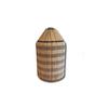 Wicker Bamboo Local Production Bottle Cover Foldable Bottle Cover