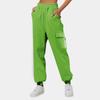 Women's Fashion Sport Solid Color Pocket Casual Sweatpants Pants