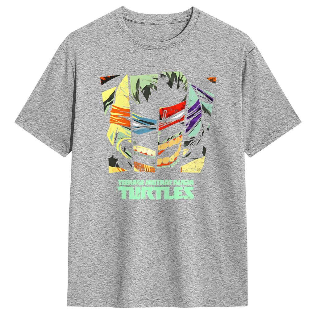 TMNT Face Strips Eastman TShirt Men Vintage TShirts Summer Breathable Harajuku Tee Shirt Cheap Oversized Tops