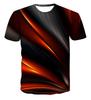 Fashion Men's T-shirts With Abstract Three-dimensional Graphic T Shirts Summer Casual Breathable T-shirts with Short Sleeves Top