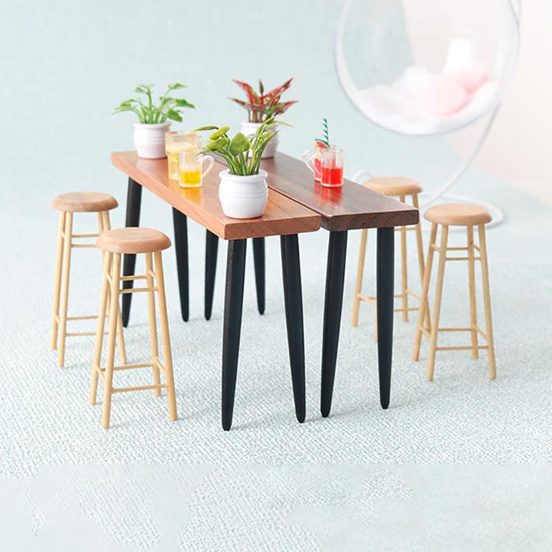 1:12 кукольных мини-чайных столиков, журнальных столиков, модель кукольной мебели, украшения для кукольных домиков, микросцены для строительства, реквизиты