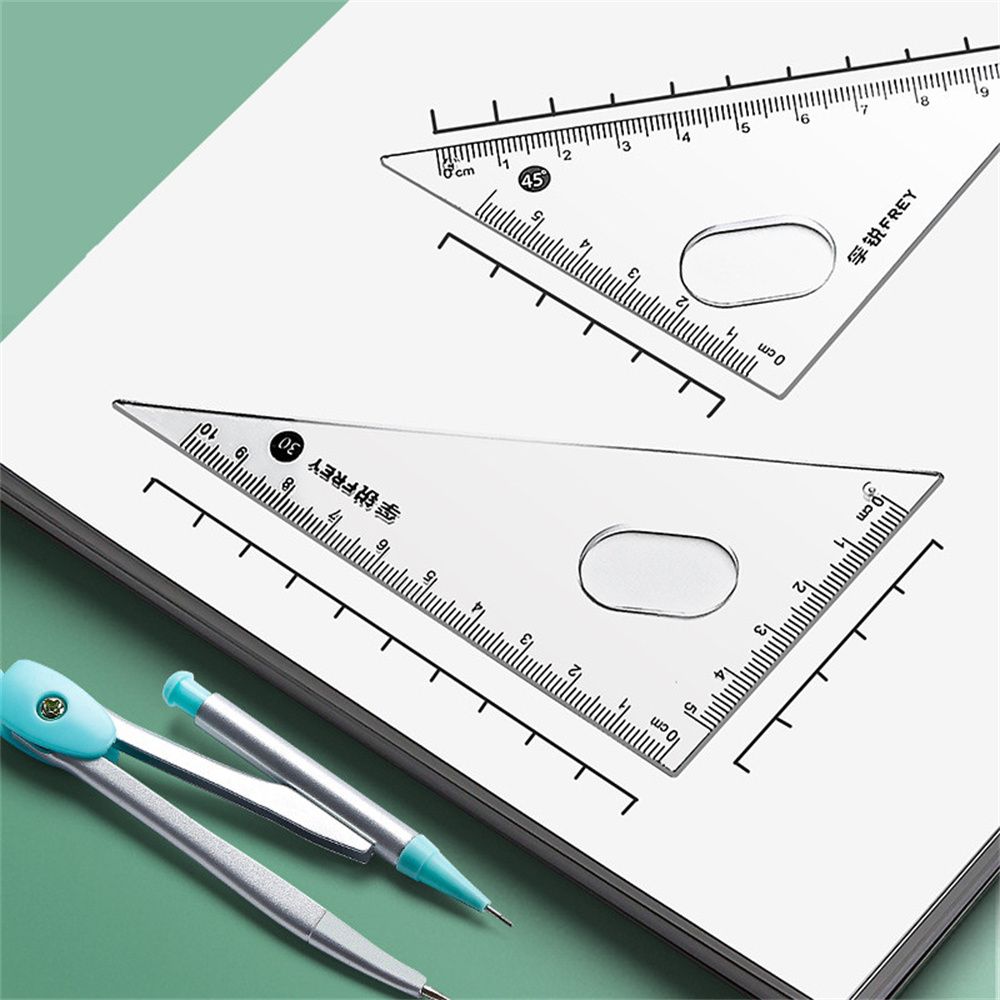 Drawing Compass for Students Compasses Set Geometry Protractor Math Drawing Tool Straight Ruler