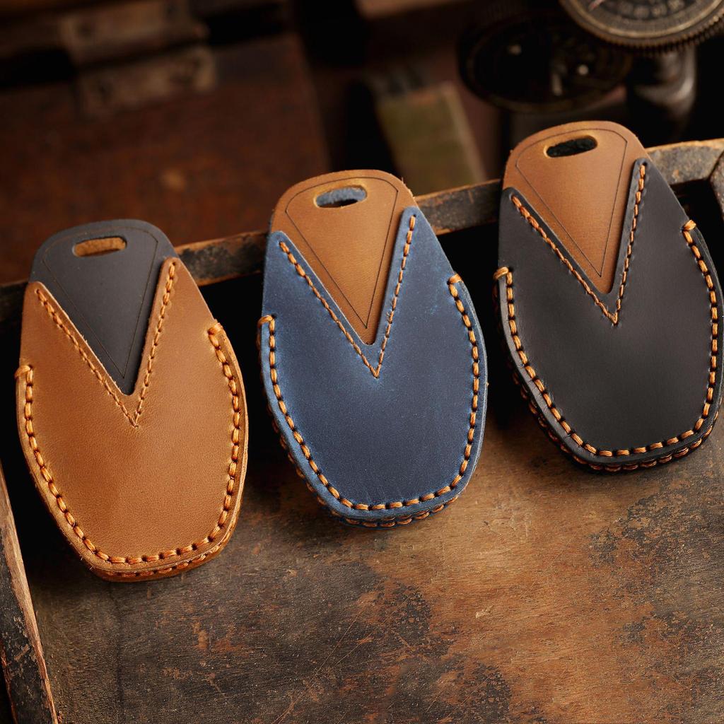 Чехол для ключа Chery Jetour X90Plus/X70Plus из кожи - аксессуар для модели 2023 года