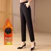 Passet Women's Mid-Aged Elastic Straight-Leg Pants