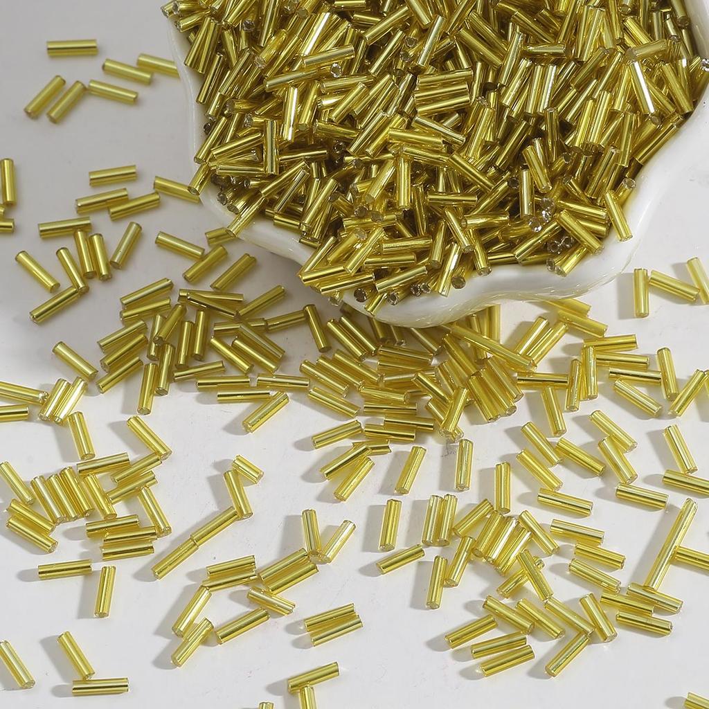 300/700 шт. Чешские цилиндрические стеклянные бисерные бусины-трубочки, европейский посевной бисер, свободные бусины для изготовления ювелирных изделий своими руками