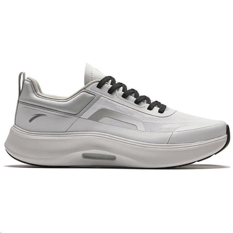 Anta Shining Pro Удобные нескользящие повседневные туфли с низким верхом Мужские кроссовки Серые 112427711-1