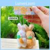Cute Panda Rabbit Elephant Penguin Animal Magnetic Plush Pendant Keychain For Sharing And Gift Giving
