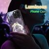 Светодиодный чехол для телефона - автоматическое мигание при звонках/музыке с защитой из закаленного стекла