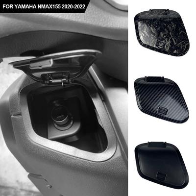 Для Yamaha Nmax v2 nmax nmax155 2020-2025 Крышка отсека для инструментов ABS УЛУЧШЕНИЕ Крышка бокового кармана Зарядное устройство Водонепроницаемая крышка