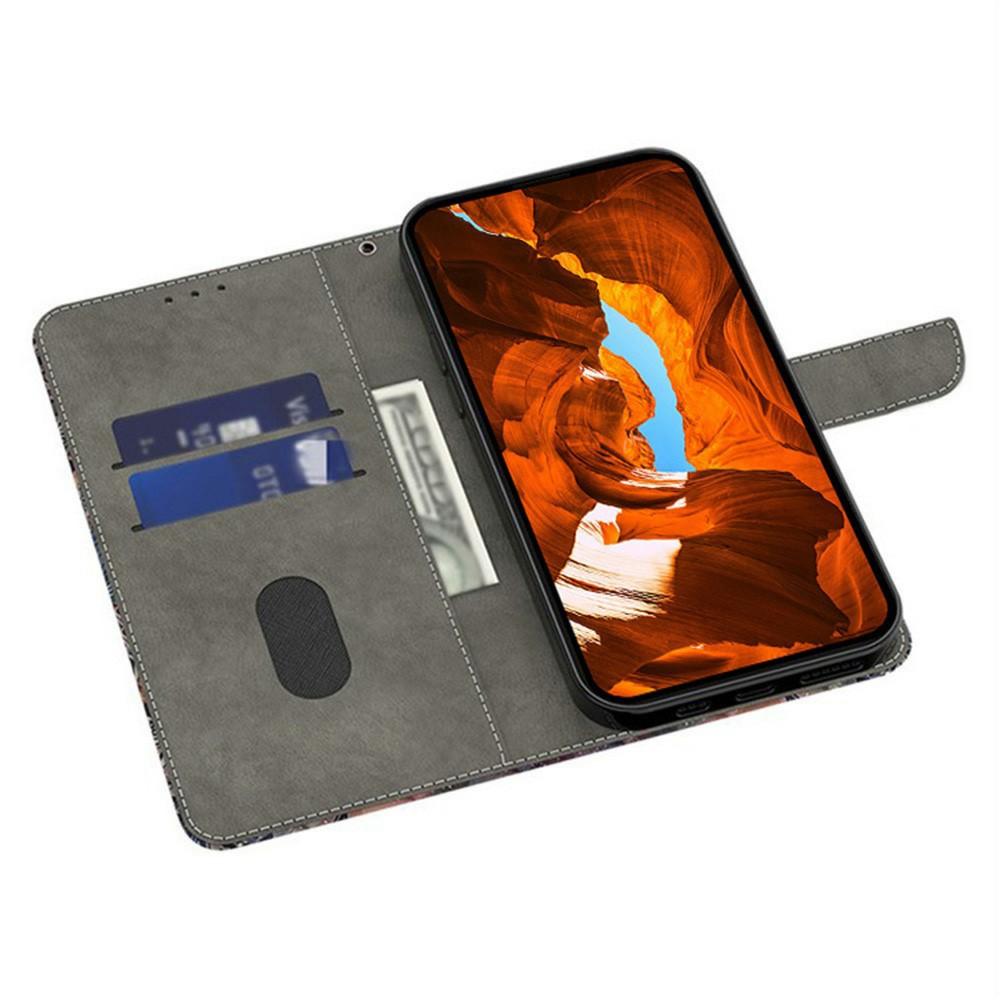 Wallet Case For Xiaomi Redmi 15C 5G (EU) (173mm) / 15C 4G (EU) (173mm) / Poco C85 4G (173mm) Foldable Stand Pattern Printing Leather Flip Phone Cover