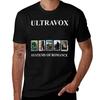Футболка Ultravox 80-х кастомная одежда в стиле аниме мужская футболка мужские футболки повседневная стильная