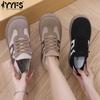 Туфли женские плоские повседневные матовые туфли весна и осень новые спортивные универсальные ретро туфли одинарные туфли модные женские туфли