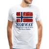 Trend Noway T-shirt Men Short Sleeves Fashion Streetwear Male Norwegian Basic Tee Merch for Boyfrien