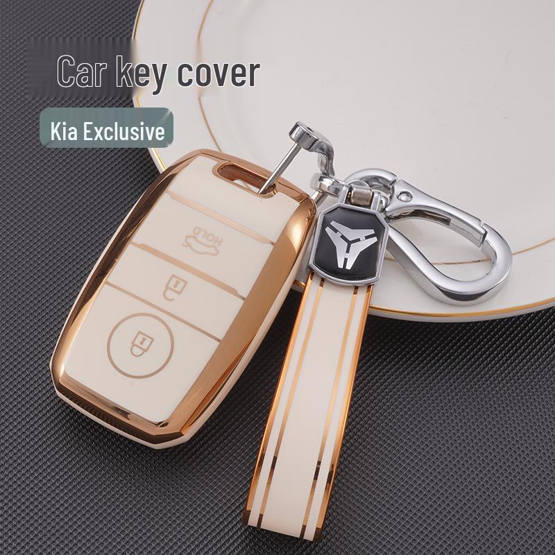 Чехол для ключа Kia для K2, Sportage, K3, Pegas, K4, K5, Yipao, KX3/KX5 и KX Cross - Унисекс корпус ключа