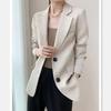 2025 High-End Casual Fashion Suit Collar Niche Top Coat