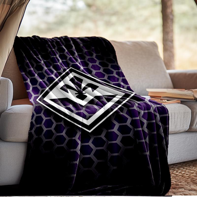 Fiorentina Football Club Blanket Lightweight Ideal Bedding Blanket Perfect for Travel, Camping, Living Rooms, Offices, Sofas, Fan Christmas gift