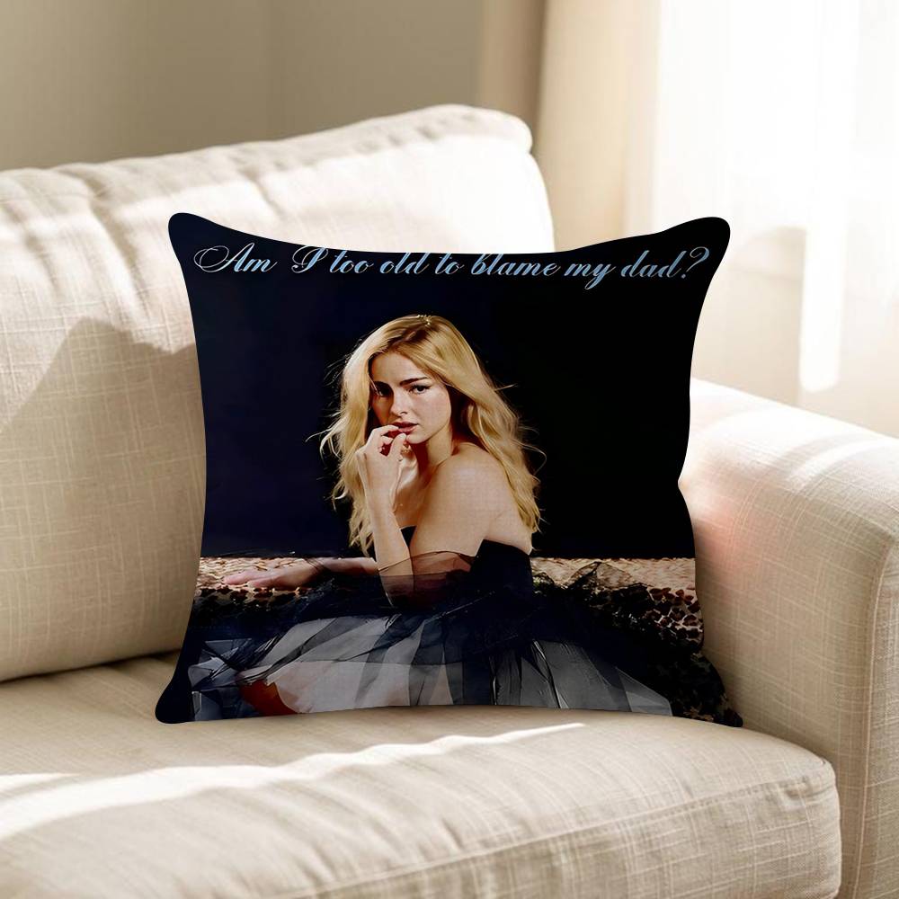 AAddisons Singer RRae Cushion Cover Car Throw Pillow Case For Sofa Car Christmas Gift