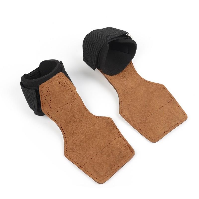 Sports Bench Press Pressure Palm Protection Pull-up Horizontal Bar Assistance With Gloves Fitness Wrist Strap Unisex