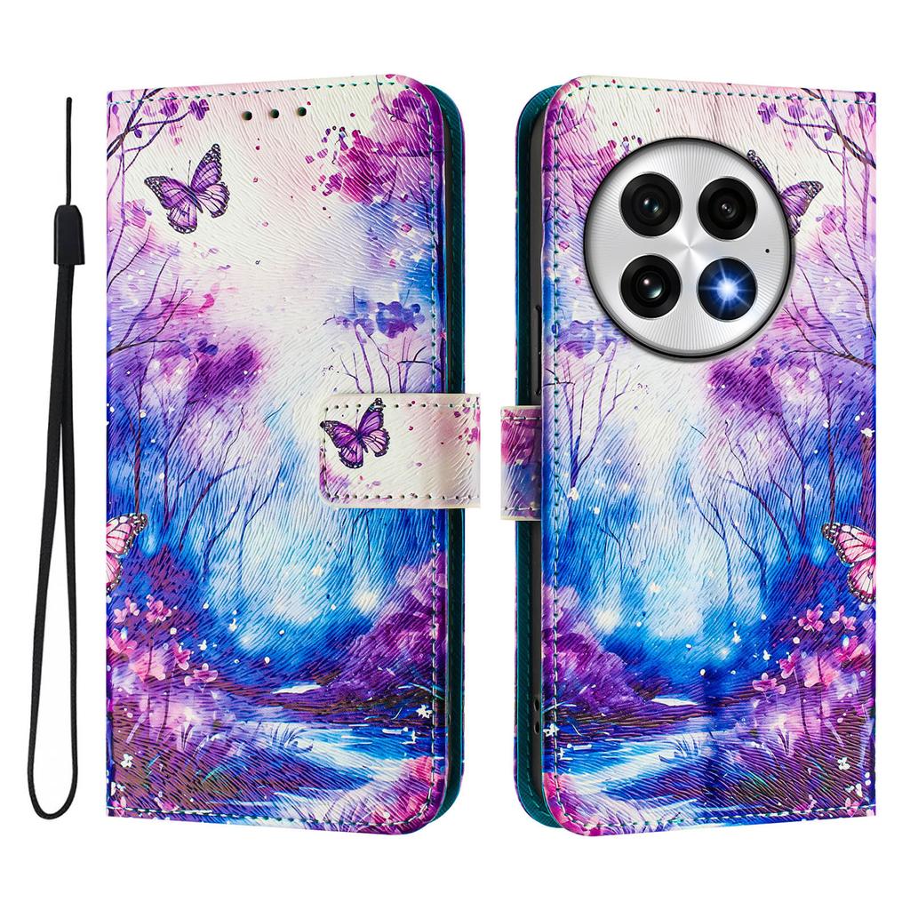 Роскошный кожаный чехол-кошелек Dream Butterfly Forest из искусственной кожи в стиле книги для Oneplus 9R, 8T, Nord CE2 5G, Nord 2T, Nord N300, Oneplus 11 12...