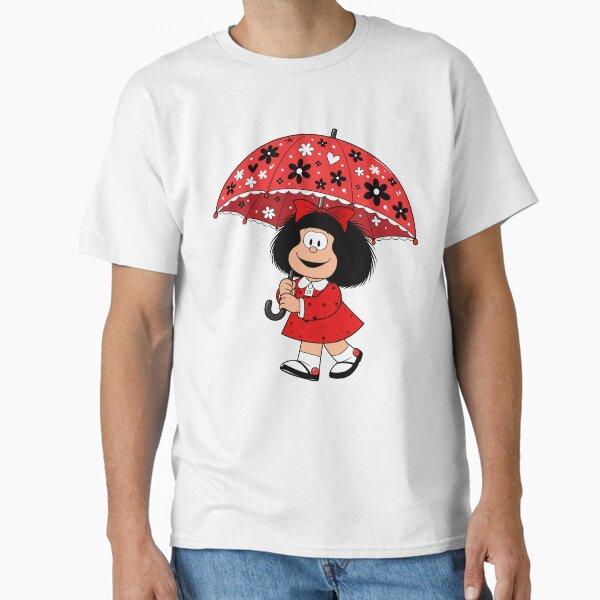 Unisex Cotton T Shirt Mafaldas Friends Full Group Characters Classic Latin Comic Fan Casual Streetwear Tops