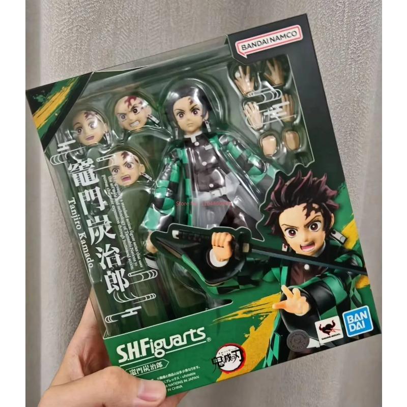 Новая Горячая Оригинальная Bandai S.H.Figuarts Клинок Рассекающий Демонов Камадо Танджиро Незуко Томиока Гиюу 14 см Аниме Фигурка Действия Коллекционная Игрушка