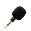 Portable Metal Mini Microphone Plug and Play Mic 3.5mm Metal Mini Microphone 4 Pole 3 Pole Speaker Microphone Computer