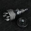 1/4 Inch Mini Screwdriver Titanium Screwdriver Magnetic Screwdriver 7 In 1 S2 Alloy Steel Drill Bit EDC for Home Repair Tools