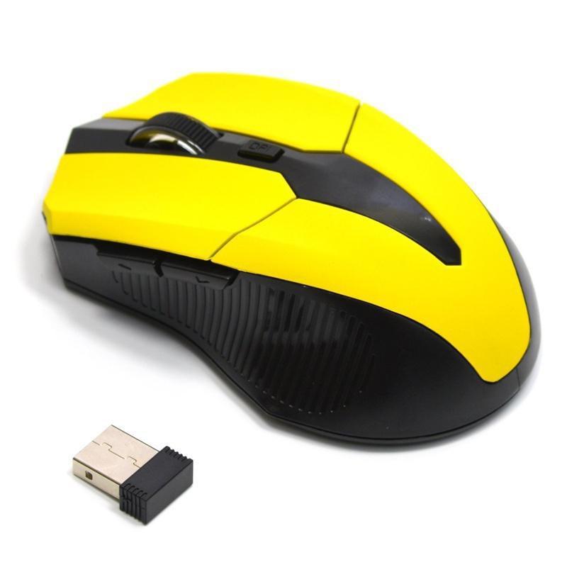 2.4Ghz 1200DPI Wireless Mouse Adjustable Optical Gaming Mouse Wireless Home Office Mice