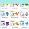 High-quality Diy Pokemon Figures Blocks Set Pikachu Plastic Toy Kit