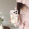 Чехол-цепочка для телефона с рисунком котенка на клумбе для iPhone 17/16 Pro Max/15 Pro