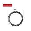 Carbon Fiber Engine Start/Stop Push Button Ring Trim For Dodge Charger 2011-14