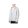 Under Armour Solid Color Letter Print Zip-Up Hoodie Men Jackets Light-Gray 22600401-009