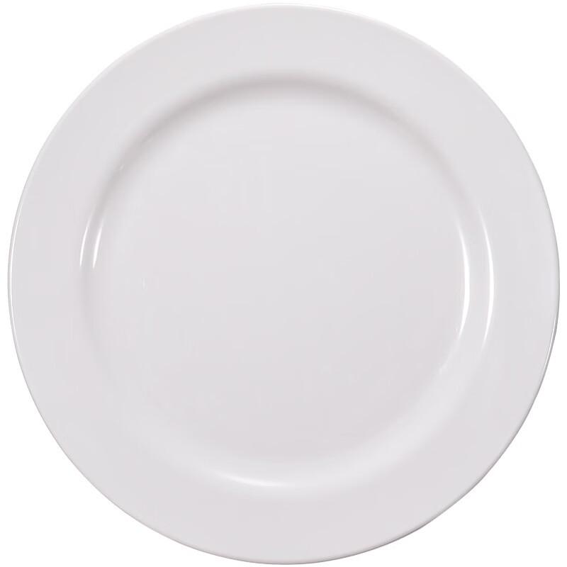 ZISIZ Japanese Style Melamine Round Flat Plates