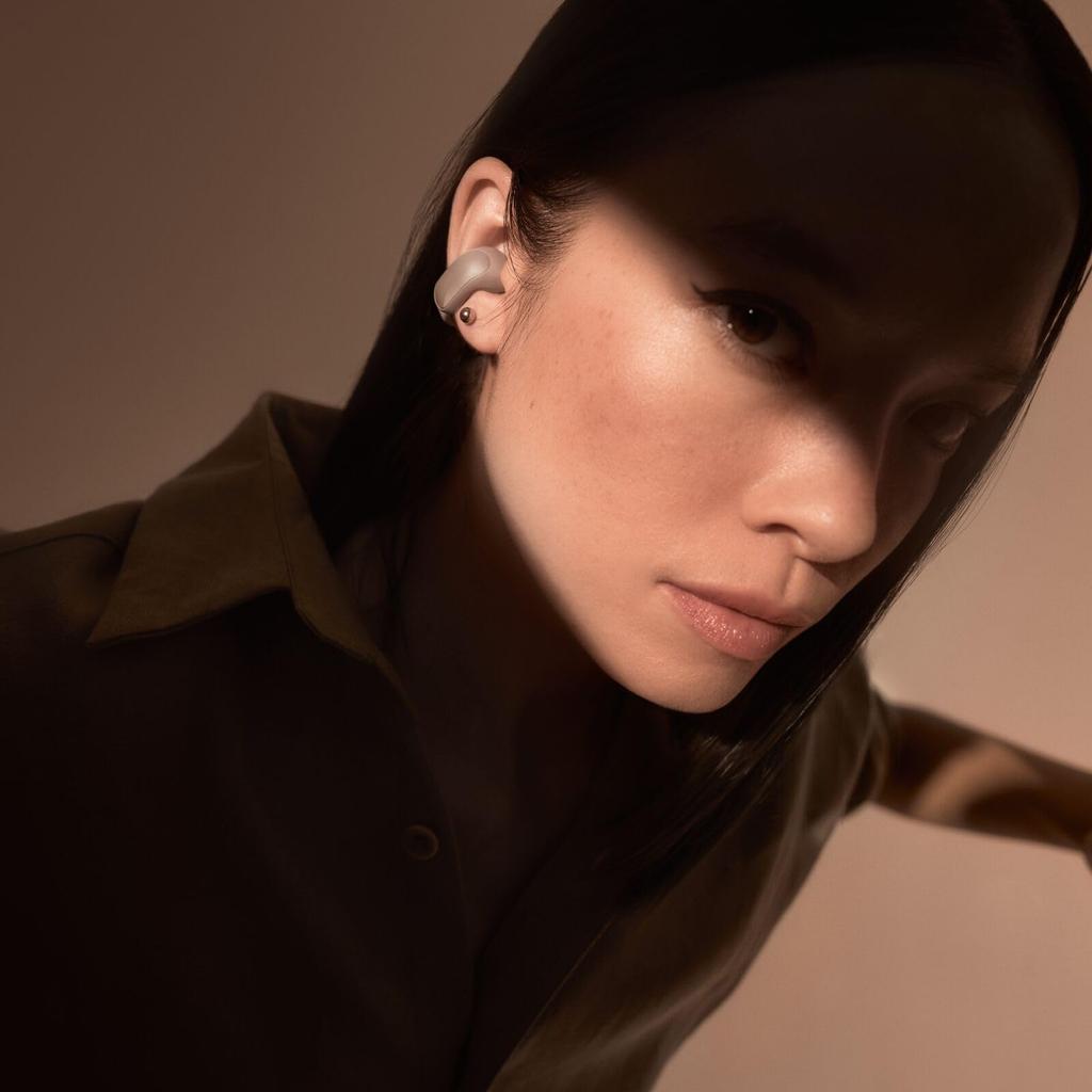 Bose Ultra Open Earbuds LE,Песочный,Пространственное аудио