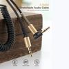 3,5-миллиметровый аудиокабель 3,5 мм Jack-Jack AUX-кабель для наушников, динамика, для iPhone, автомобиля, штекер-штекер AUX-шнур