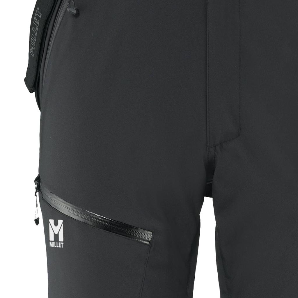 Ski Pants Telluride Pants MIV9222 L [Millet] Men's Noir/Noir (NEW LOGO)