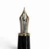 Excellent MONTBLANC fountain pen Meisterstück Classic white star black 14K mens Used