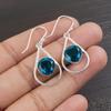 Украшения из апатита, серьги из стерлингового серебра 925 пробы, великолепные серебряные украшения ручной работы для свадебного подарка