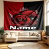 Custom Name Personalized North Sydney Bears Print Tapestry, Wall Art Decor, Bedroom, Dorm, Apartment, LivingRoom, Party Backdrop, Gift for Birthday