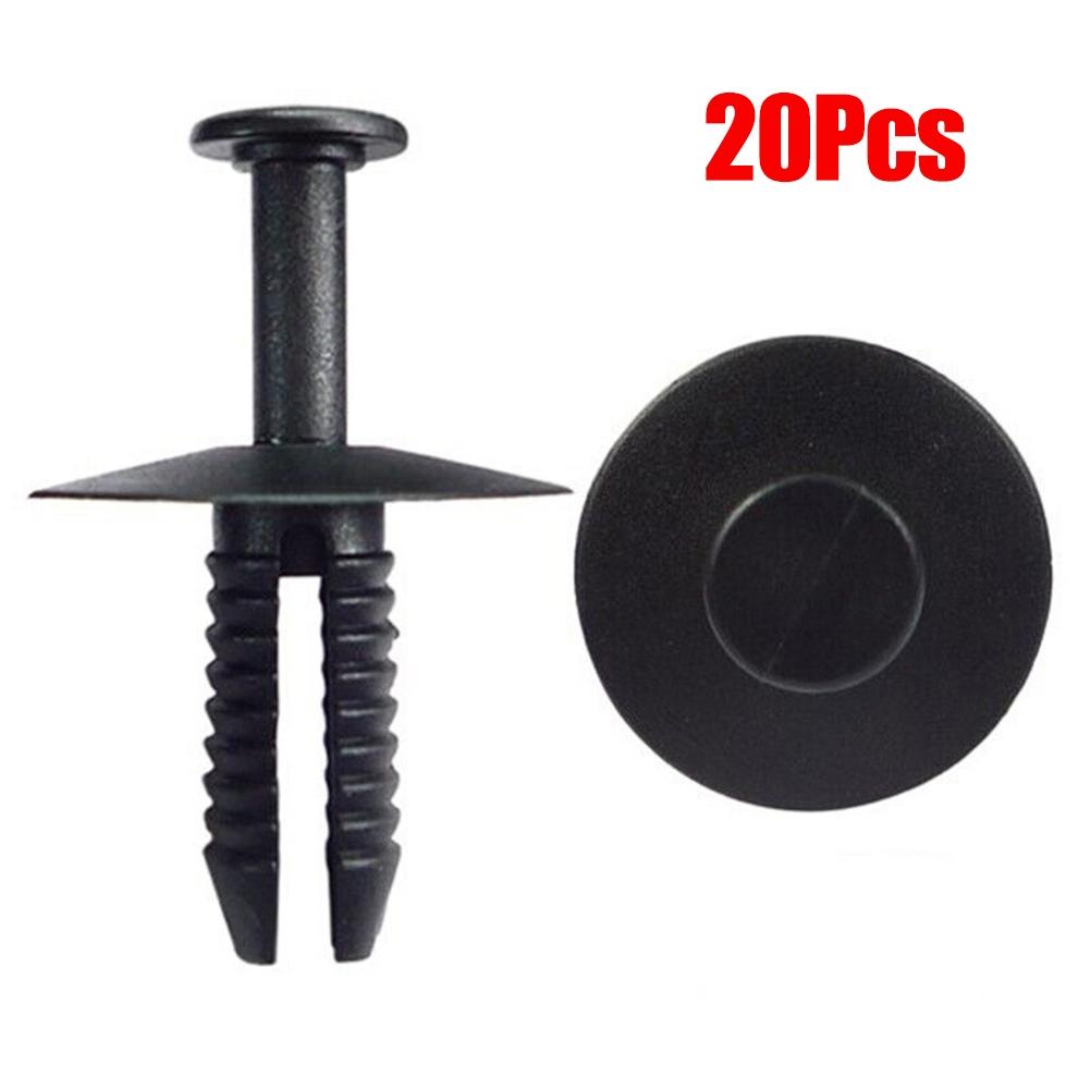 Черные дверные зажимы для колесных арок Фиксаторы для колесных арок