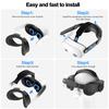Compatible with Quest 3S Elite Strap forEnhanced Support and Comfort in VR,Meta Quest 3S\Quest 3 Comfort Head StrapAccessories