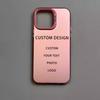 ПЕРСОНАЛИЗИРОВАННЫЙ ЧЕХОЛ ДЛЯ ТЕЛЕФОНА С ИМЕНЕМ, ФОТО, ЛОГОТИПОМ Для iPhone 16 15 14 13 12 11 Pro Max Матовый Разноцветный Лазерный Металлик Аврора Чехол