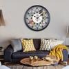 Clock Creative Pendulum Clock Retro Wall Clock Fashion Clock Living Room Decoration Clock Quartz Clock