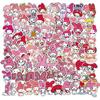 100pcs Kuromi My Melody Stickers Cute Waterproof Kawaii Decals For Luggage And More