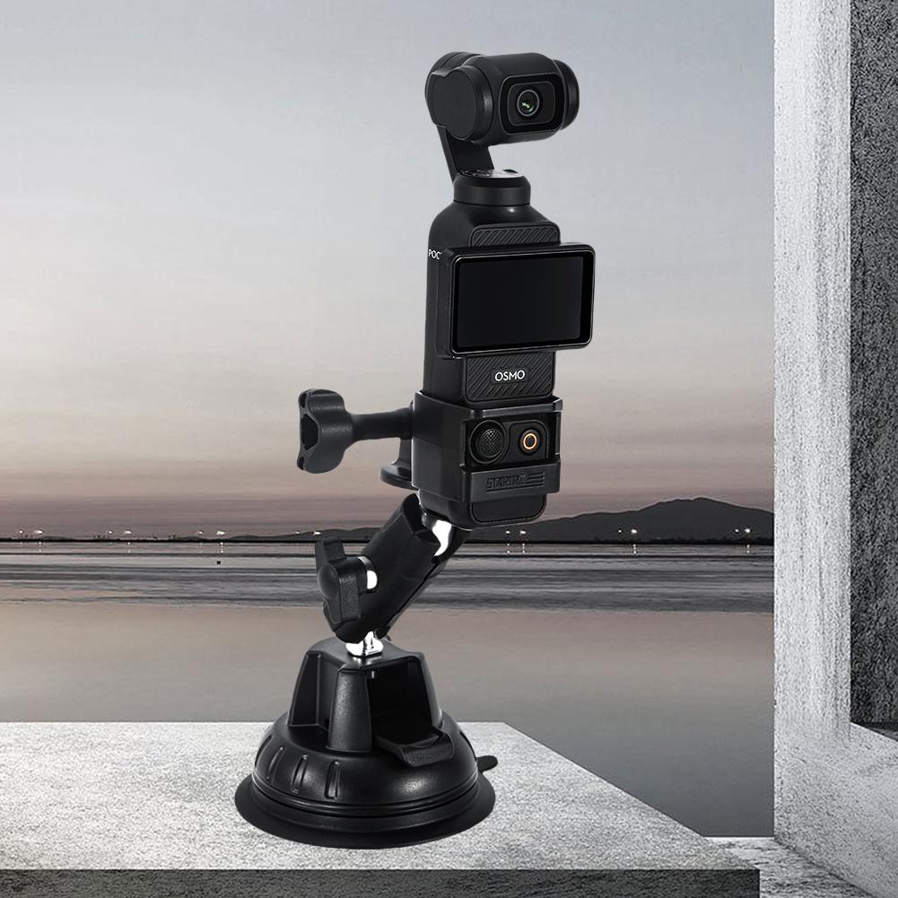 Автомобильное крепление на присоске для камеры DJI Osmo Pocket 3 Автомобильное крепление на присоске для лобового стекла и окна Аксессуары для камеры