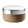 "Georg Jensen" Солонка/Перечница, Деревянная, ALFREDO, Бежевая, Прибл.. Диаметр 10 см, 10019509