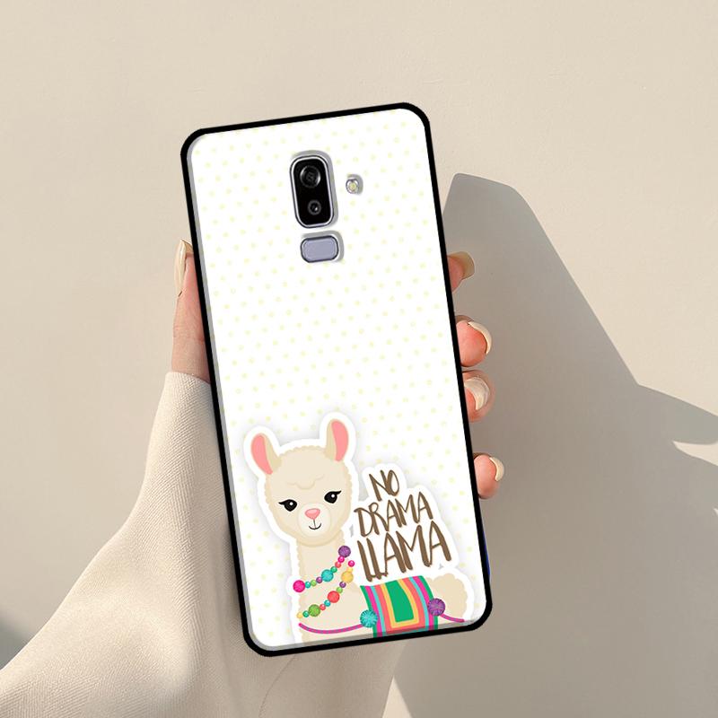 Чехол Lama Llama Alpacas для Samsung Galaxy J3 J5 J7 2017 A3 A5 J1 2016 J4 J6 Plus A6 A7 A8 A9 J8 2018 Coque