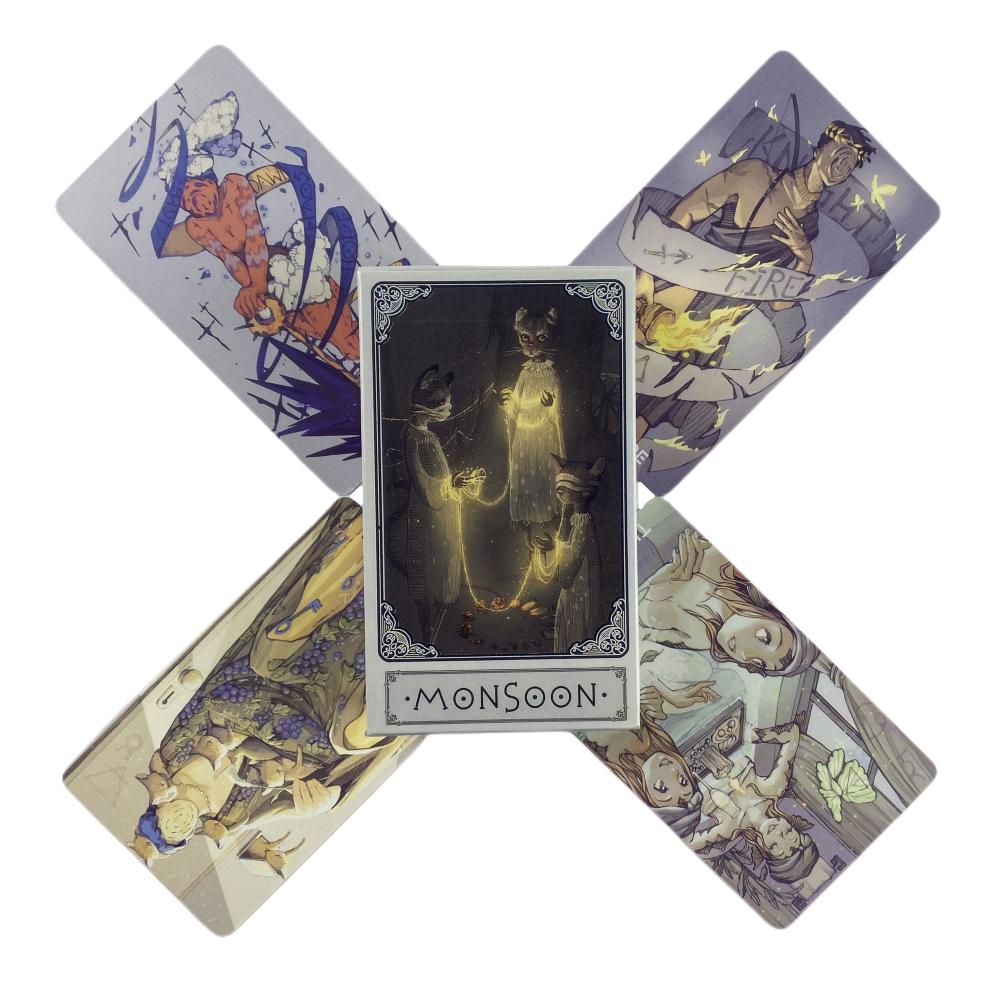 Карты Таро «Муссон» Игра для начинающих Судьба Видения Гадание Centennial Wisdom Edition Oracke Игральная доска Колода