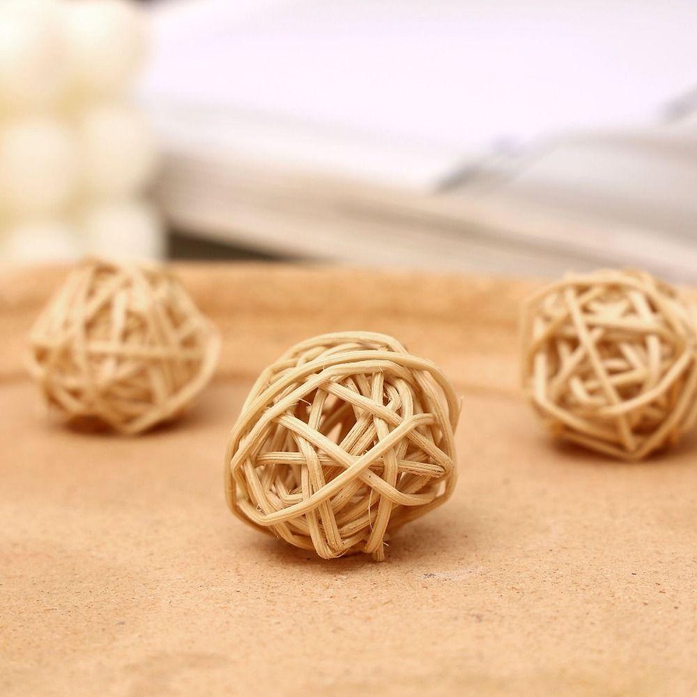 Замена Не горит Очищающий Воздух Ротанг Плетение Аромат Сепактакроу Ароматерапия Принадлежности Аромадиффузор Ротанговый Шар